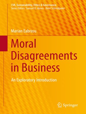 cover image of Moral Disagreements in Business